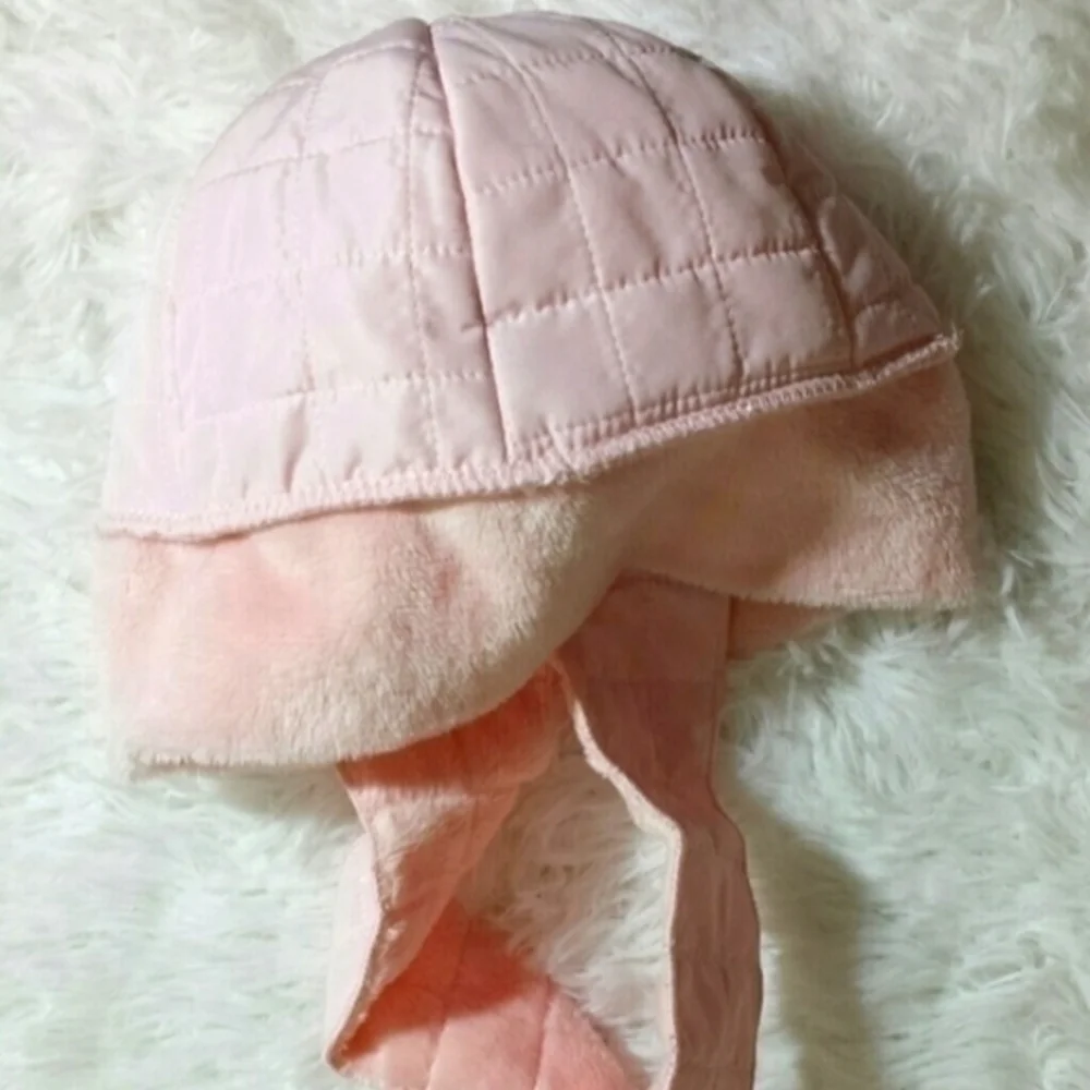 Baby Tie Scarf/Quilted Winter Hat